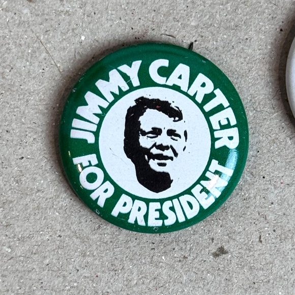 Carter Mondale Vintage Political Pinback Buttons - Picture 4 of 9